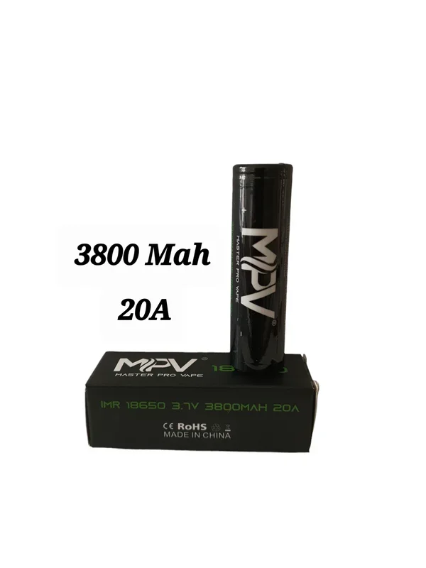 Accu 18650 – 3800mAh – 20A – MPV