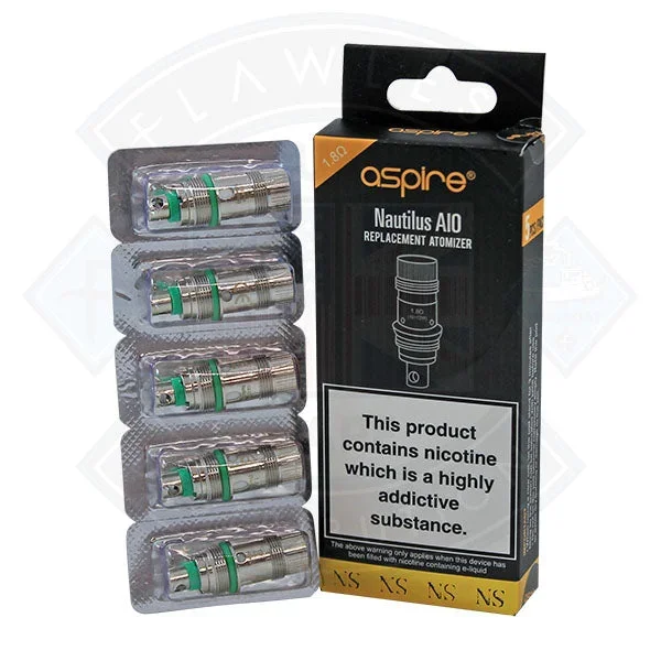 Aspire Nautilus AIO – NS Replacement Atomizer 1.8 OHM 5pack