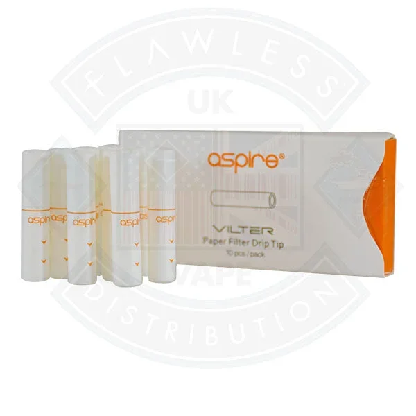 Aspire Vilter Paper Replacement Filters 10 pack