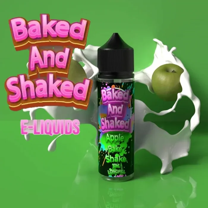 Baked and Shaked 60ml Longfill + 3 Nic Salts £3