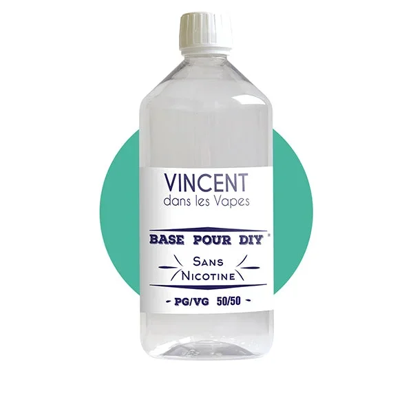 Base 1 L – 50% PG / 50% VG – 00 mg – Vincent