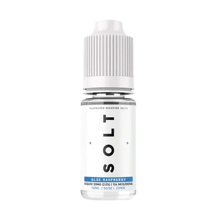 Blue Raspberry – SOLT Nic salt E-Liquid – 50/50 – 10ml