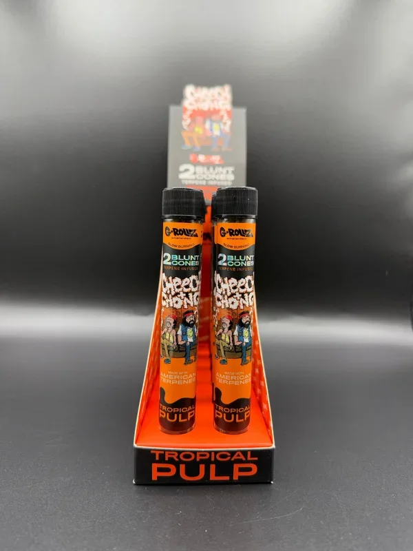 Blunt pré-roulé G-ROLLZ terpènes TROPICAL PULP x2