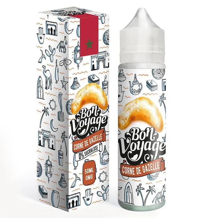 BON VOYAGE Corne de Gazelle – E-liquide 50ml