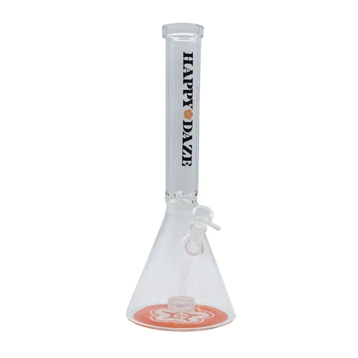 Bong Happy Daze 16&Prime; avec récupérateur de glace et disque percutant