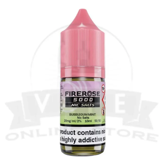 Bubblegum Mint Elux Firerose 5000 Nic Salt | Retail & Wholesale