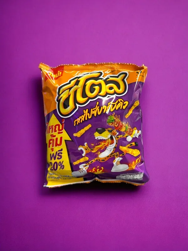 Cheetos barbecue thailande