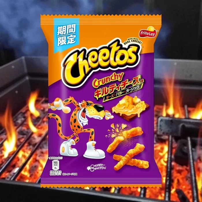 Cheetos Intense Cheese & Garlic