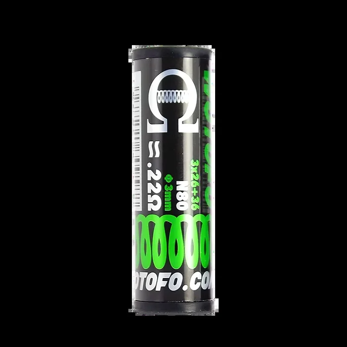 Coils Ni80 Alien Prebuild 0.22 Ohm – Wotofo