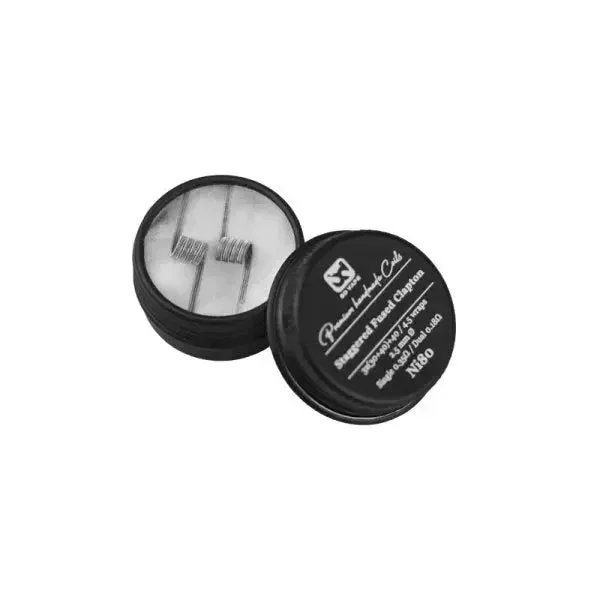 Coils Staggered Fused Clapton Ni80 BD Vape