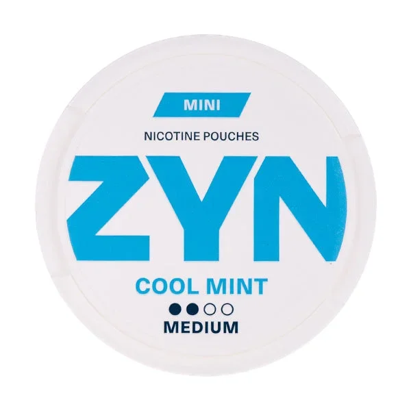 Cool Mint Mini Nicotine Pouches by Zyn
