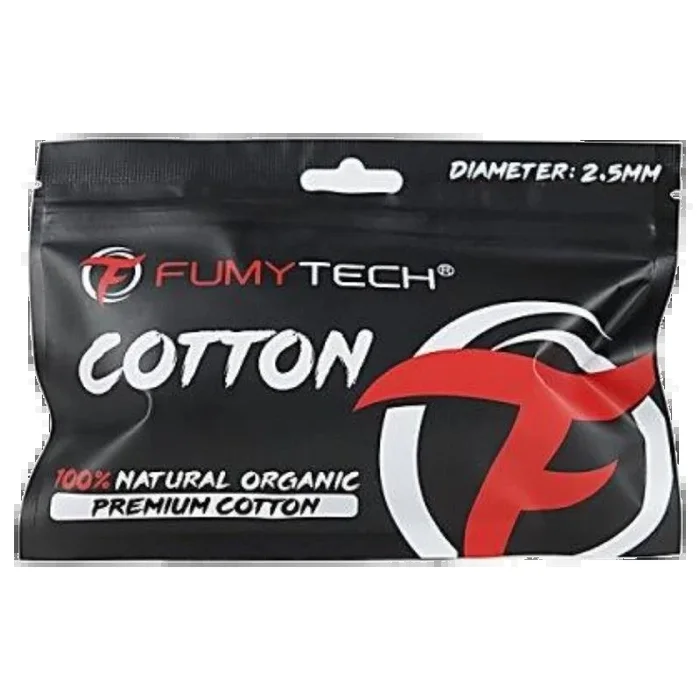 Coton Premium 100% Naturel Organique 2.5mm – Fumytech