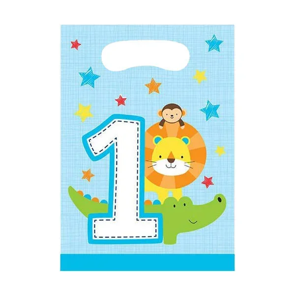 Creative Party Zoo Animals Party Bags (Pack of 8)