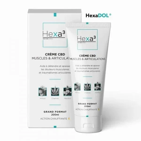 Crème CBD Arnica Muscles & Articulations Hexa3 ??‍♂️