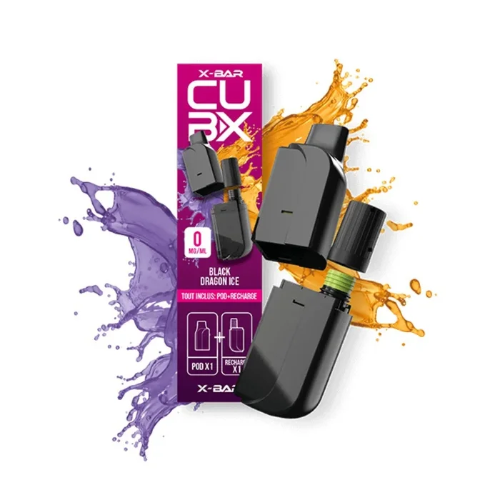 CUB-X 2 kapsułki – Czarny Smok Lód