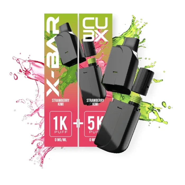 CUB-X 2 kapsułki – truskawka kiwi