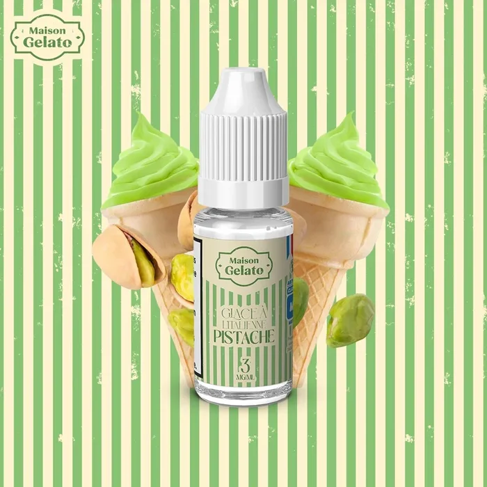 E-Liquid | Gelato „Italienisches Pistazieneis“ 10 ml