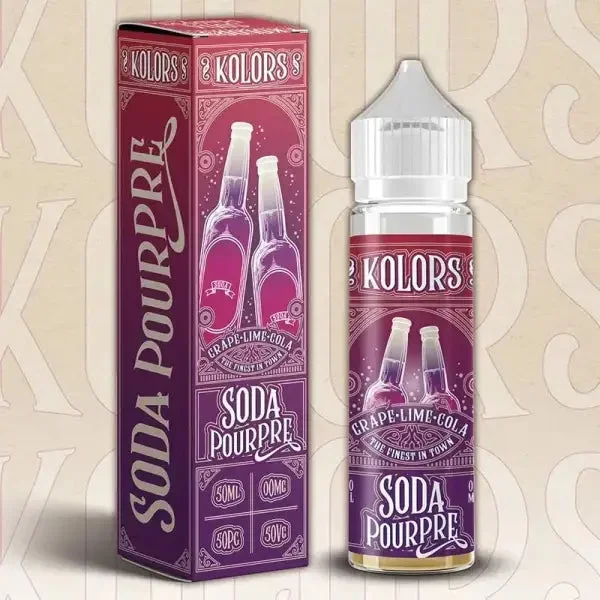 E-Liquide Soda Pourpre Kolors Chez Purevape