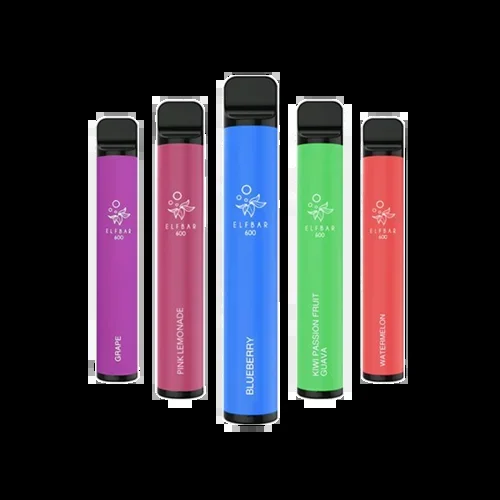 Elf bar 600 Puffs Wegwerp Vape – (Doos van 10)