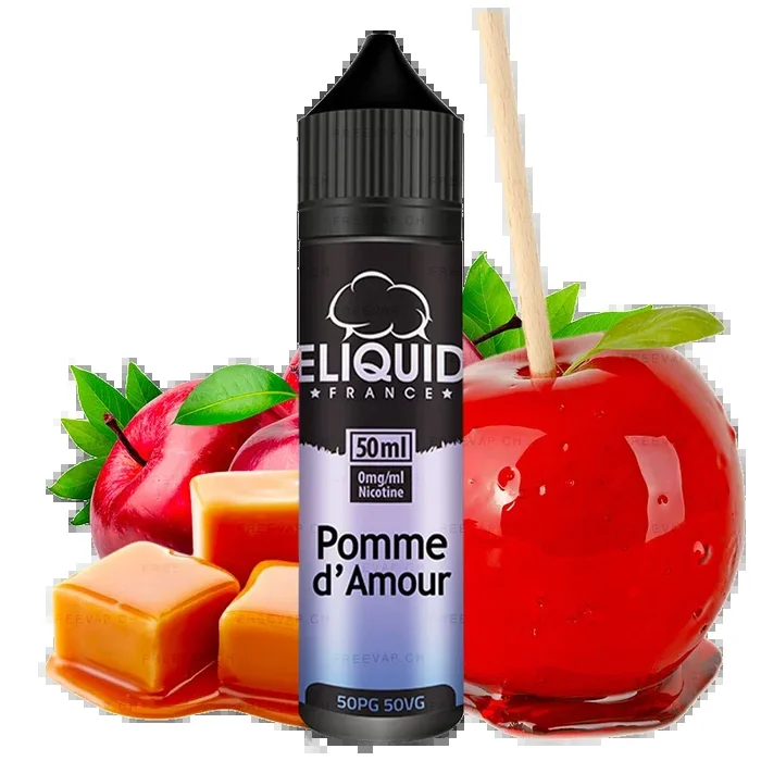 Eliquid France – Pomme d&rsquo;Amour 60ml