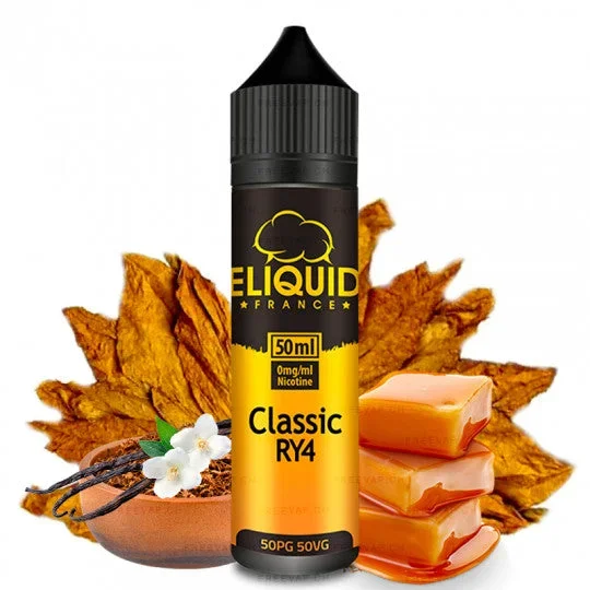 Eliquide Classic RY4 – Shortfill format – Originals by Eliquid France | 50ml