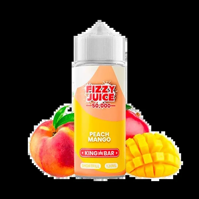 Fizzy Juice King Bar – Peach Mango – 120ml