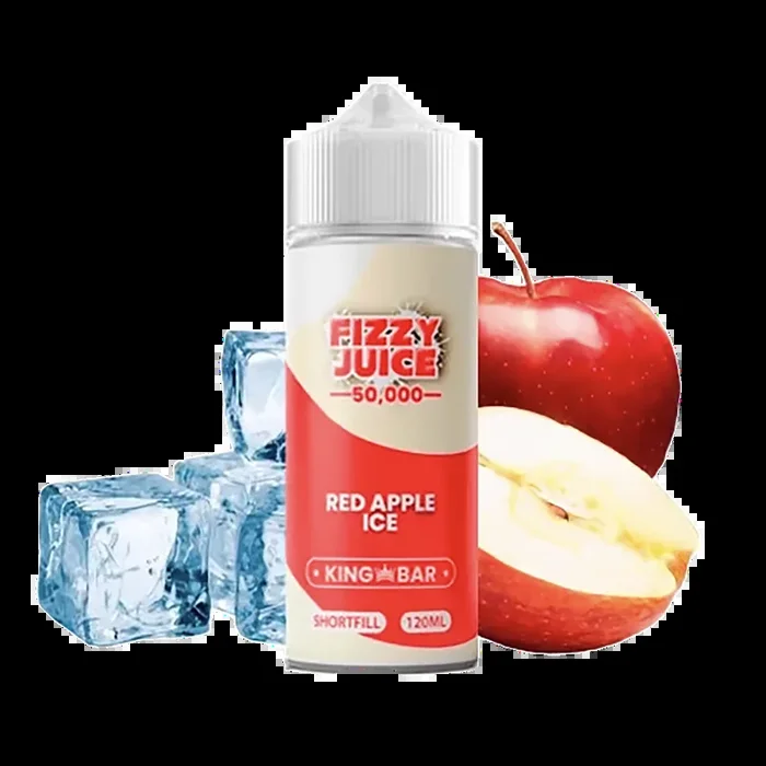 Fizzy Juice King Bar – Red Apple Ice – 120ml
