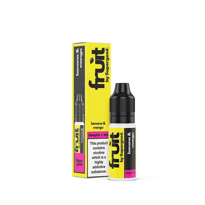 Fruit by Supergood Banana & Mango 10ml Nic Salts E-Liquid