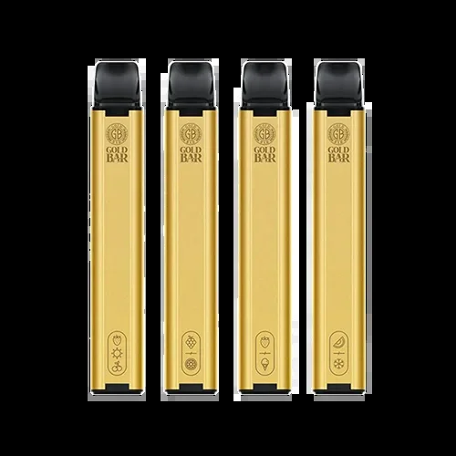 Gold Bar 600 Disposable Vape Puff Pod (Box of 10)