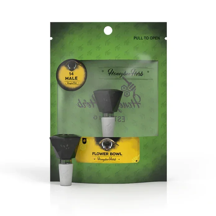 Herbe aux abeilles – Bol à fleurs en verre FB-4