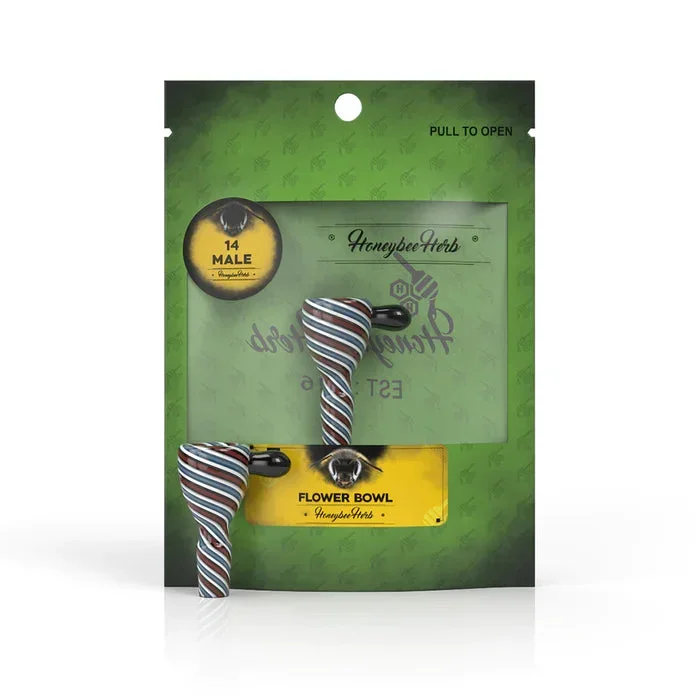 Herbe aux abeilles – Bol à fleurs en verre FB-7