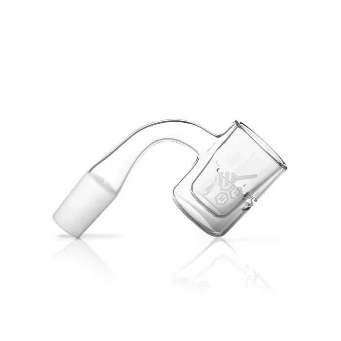 Honeybee Herb – 14mm 90 Degree Honey Chamber Quartz Banger – Male