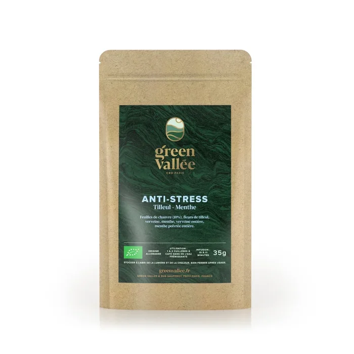 Infusion chanvre ANTISTRESS Bio – 35 g
