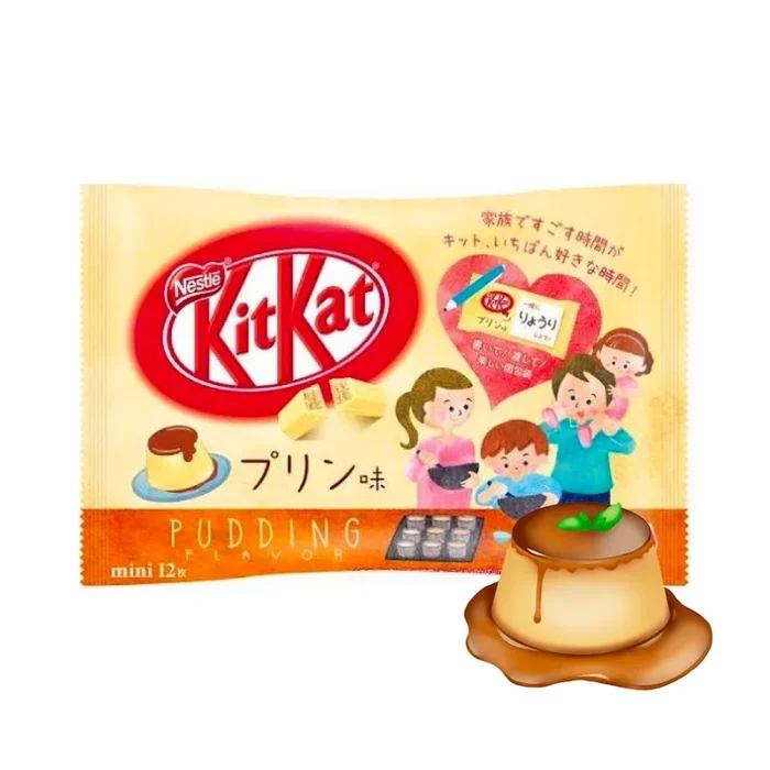 Japanese Kit Kat with Pudding