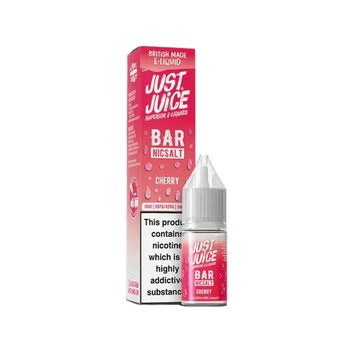Just Juice Bar Cherry 10ml Nic Salt E-liquid
