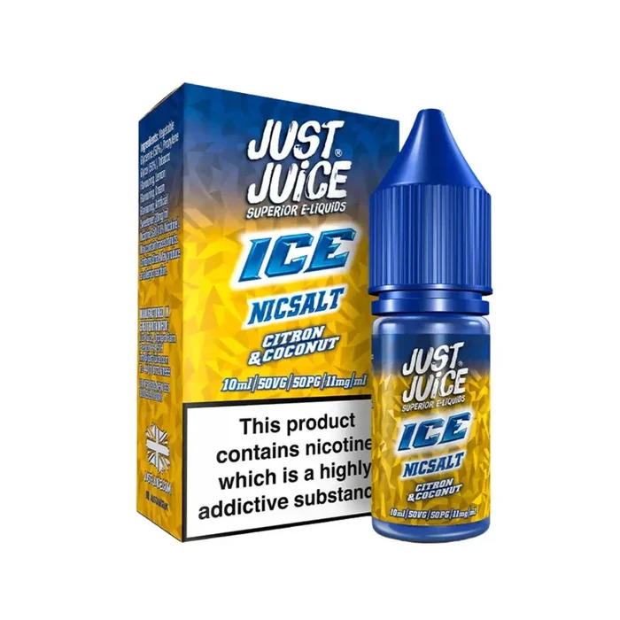 Just Juice Ice Citron & Coconut Ice 10ml Nic Salt E-liquid