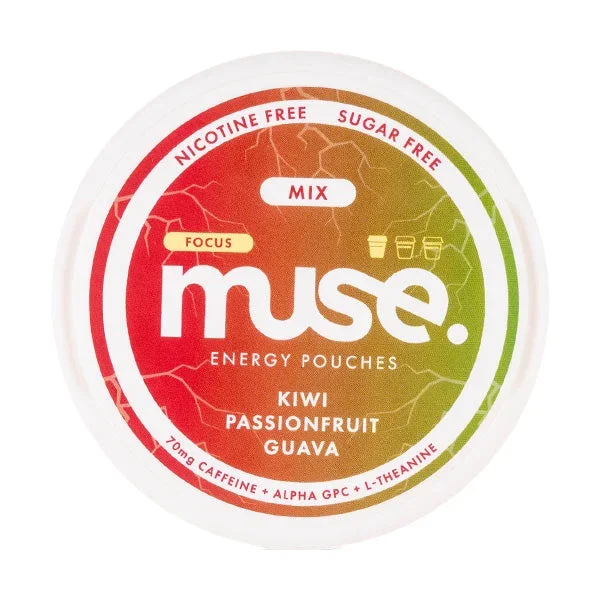 Kiwi Passionfruit Guava Energy Pouches by Muse