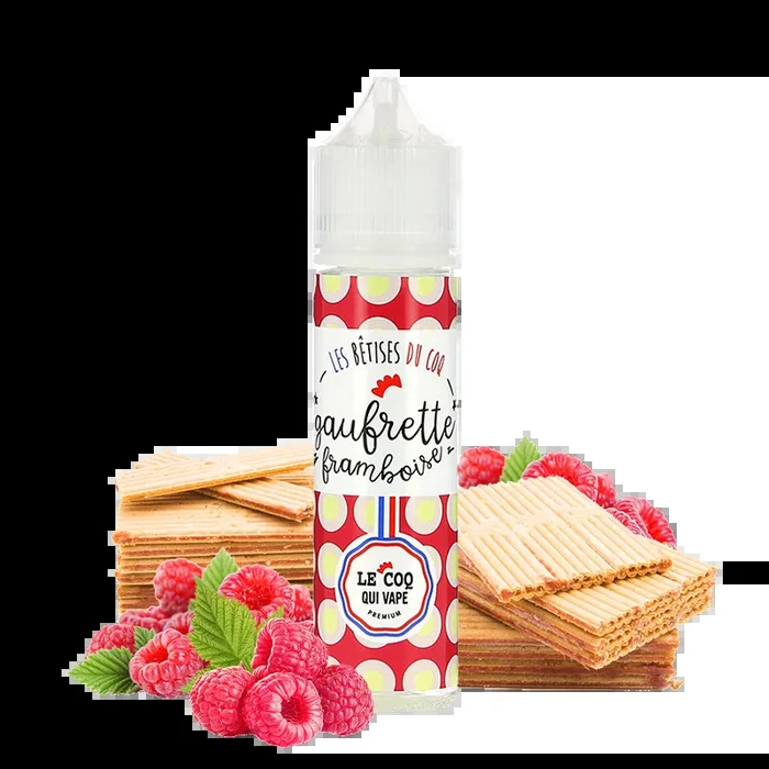 Le Coq Qui Vape – Gaufrette Framboise 60ml