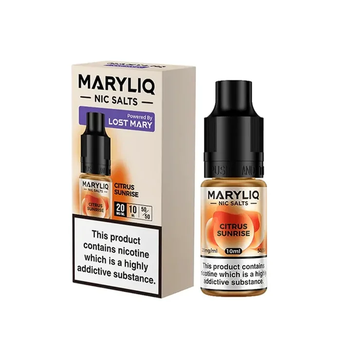 Lost Mary MaryLiq Citrus Sunrise 10ml Nic Salt E-liquid