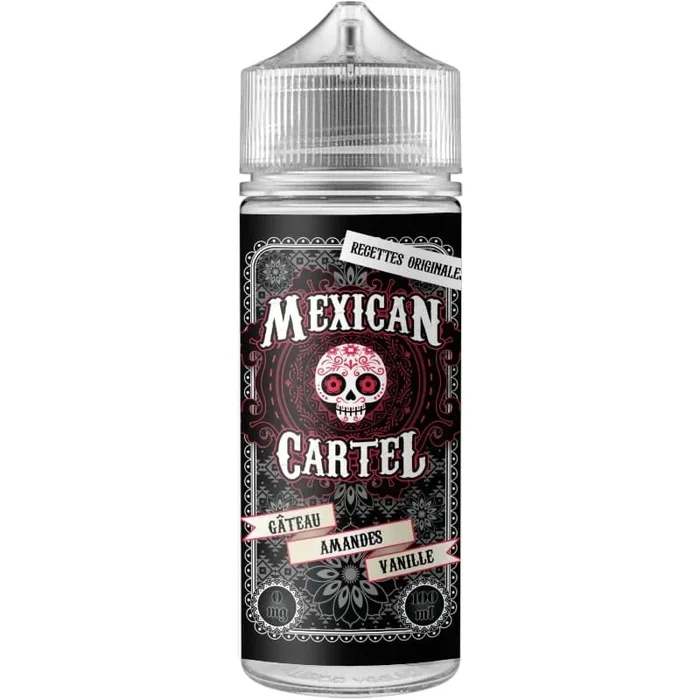 MEXICAN CARTEL Gâteau Amandes Vanille – E-liquide 50ml/100ml