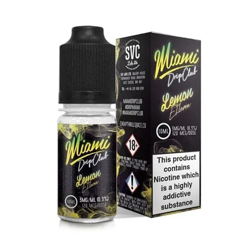 Miami Drip Club Lemon Eleven E Liquid