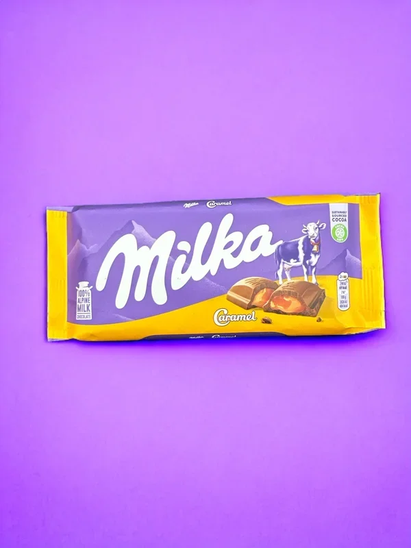Milka caramel