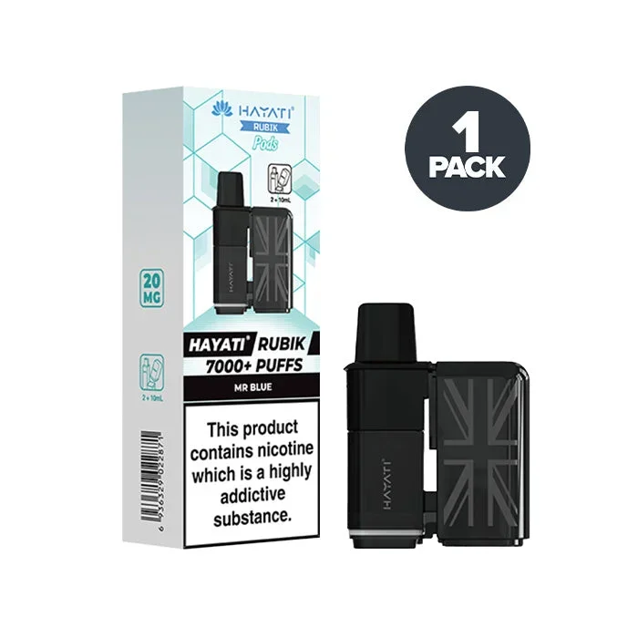 Mr Blue Hayati Rubik 7000 Prefilled Pods