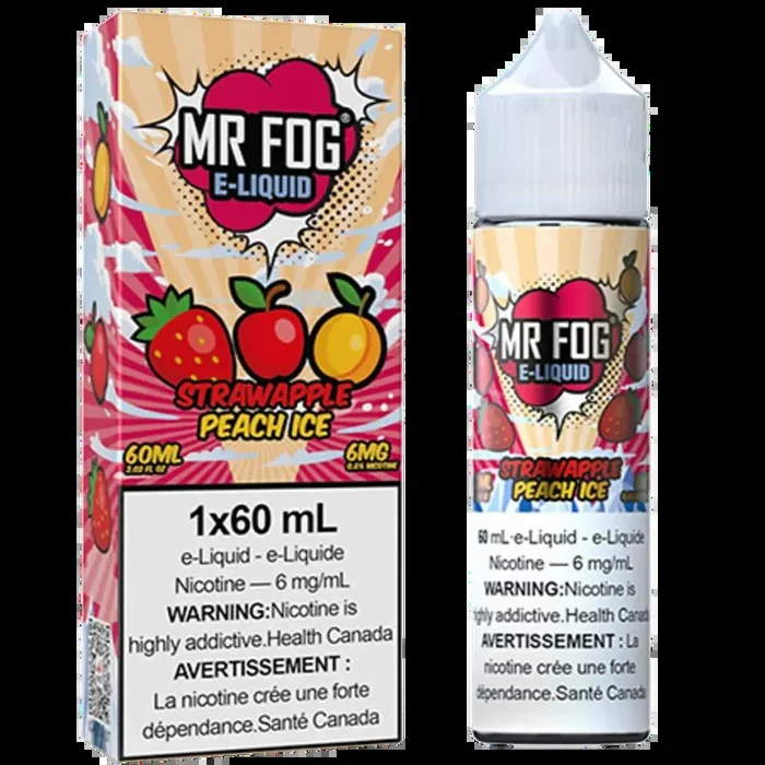 Mr Fog Strawapple Peach Ice 60ml