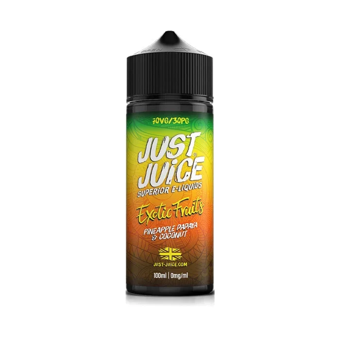 Pineapple Papaya & Coconut 100ml Shortfill E-Liquid by Just Juice