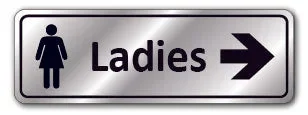 Prestige Silver – Ladies + Symbol & Arrow Right Sign