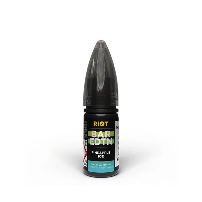 Riot Squad BAR EDTN Pineapple Ice 10ml Nic Salt E-Liquid 10mg