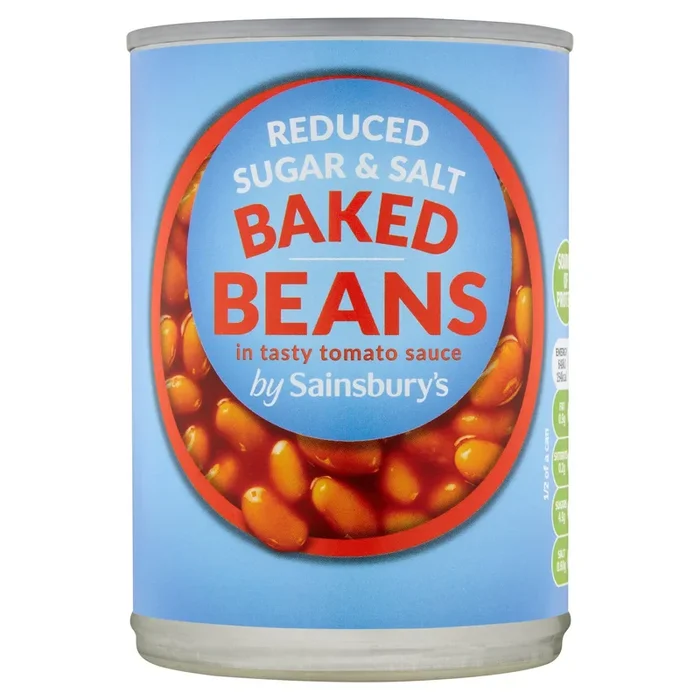 Sainsbury&rsquo;s Reduced Sugar & Salt Baked Beans In Tomato Sauce 400g