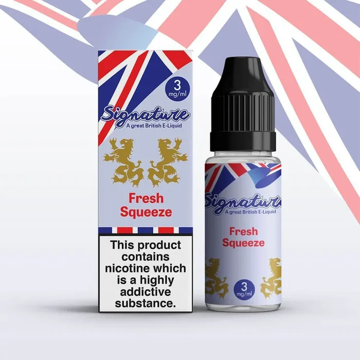 Signature – Fresh Squeeze – 10ml E-liquids (Pack of 10)