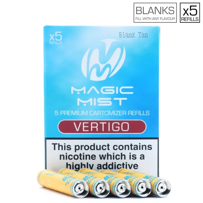 Smart Cigs Blank Cartridges by MagicMist